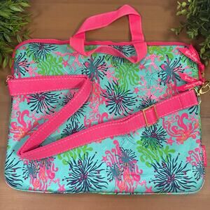 Lilly Pulitzer Dirty Shirley Laptop Tote Bag